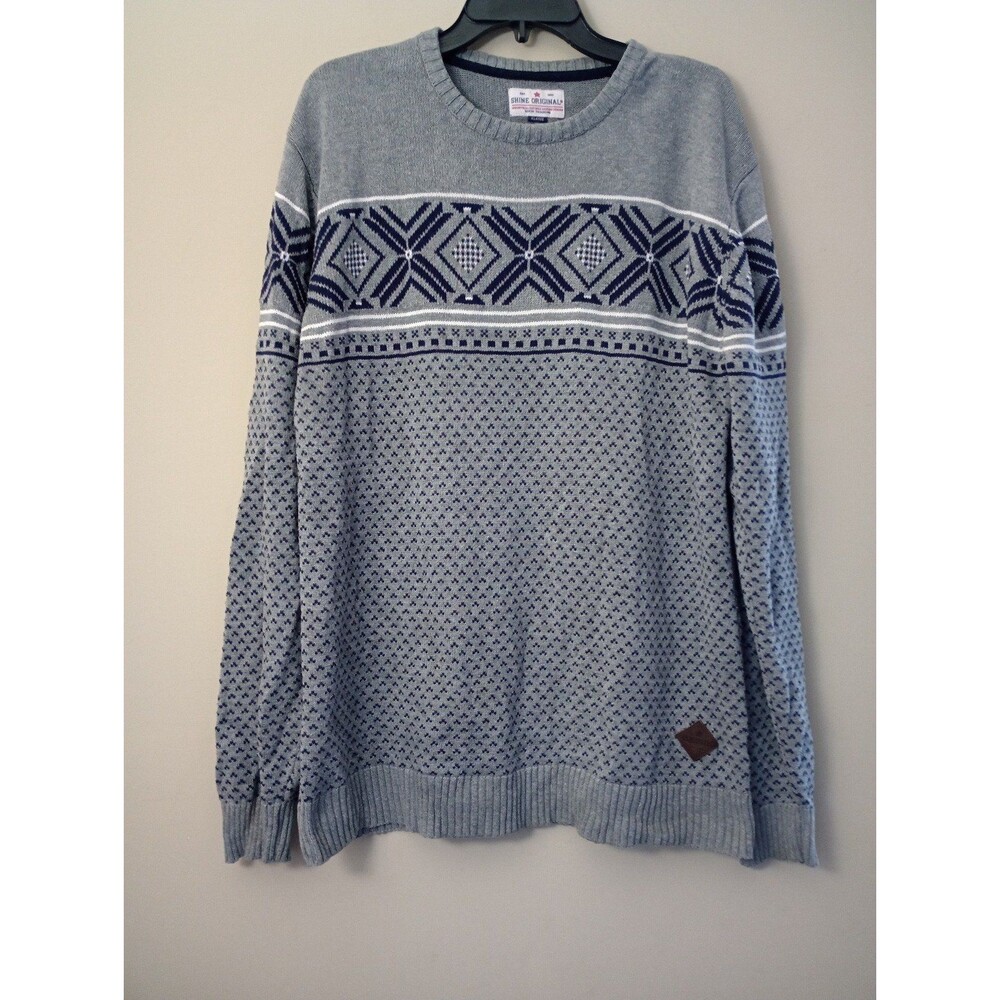 Shine Original Grey Sweater Size XL